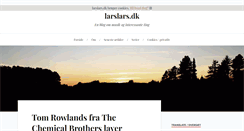 Desktop Screenshot of larslars.dk